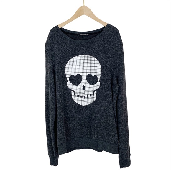 wildfox skull sweatshirt